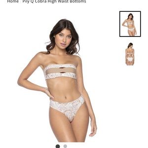 NWT Pily Q Cobra Bathing Suit